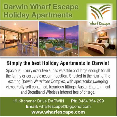 Darwin Wharf Escape Holiday Apartments - LBG 1