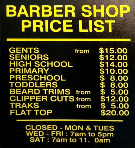 Hair On Butler & The Barber Shop - LBG 1
