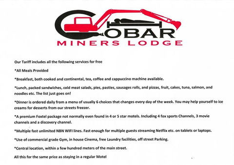 Cobar Miners Lodge - LBG 1