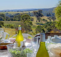 The Farmhouse - grape vines and rolling green hills - LBG