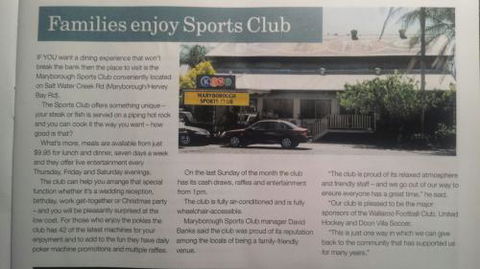 Maryborough Sports Club Inc - LBG 3