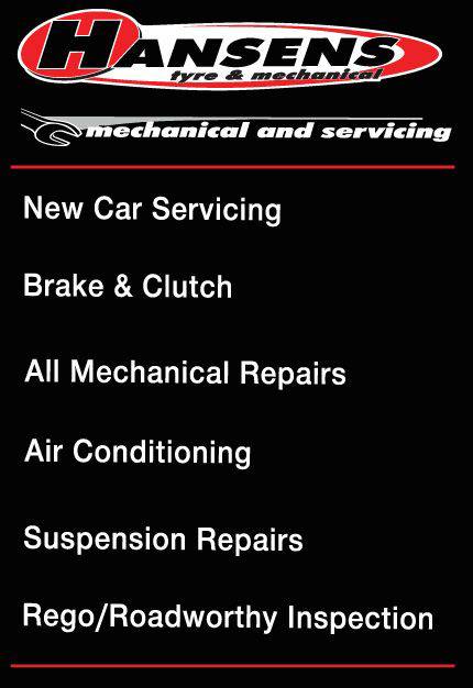 Hansens Tyre & Mechanical - LBG 2
