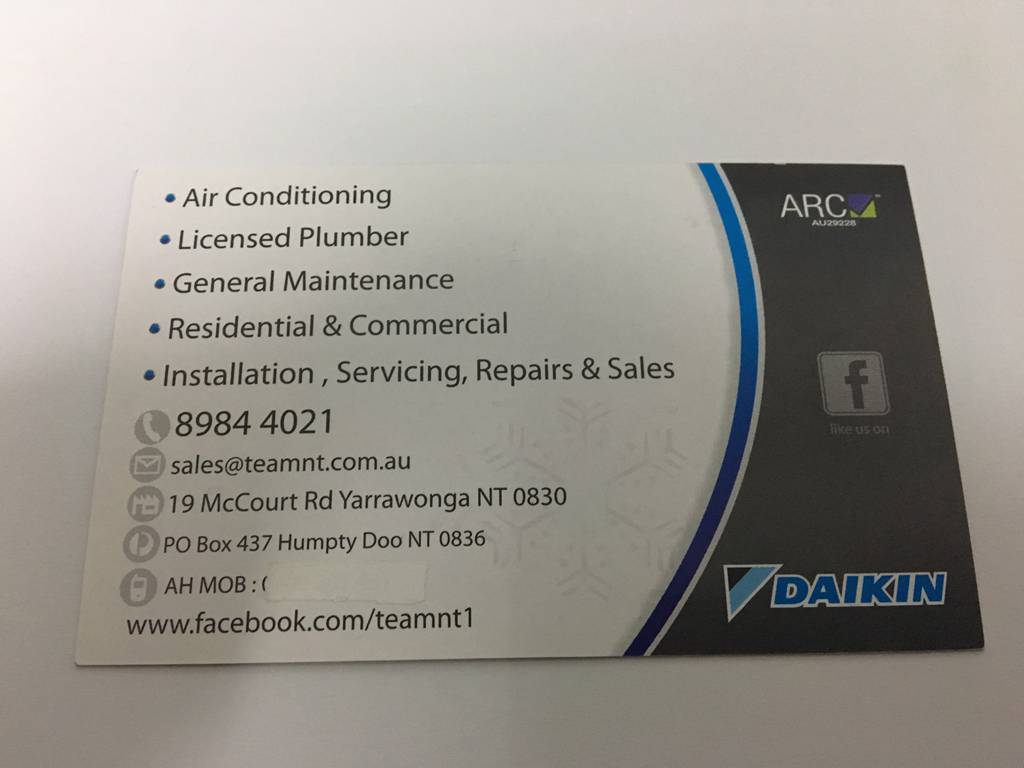 Air Conditioning Commercial Industrial Yarrawonga NT LBG