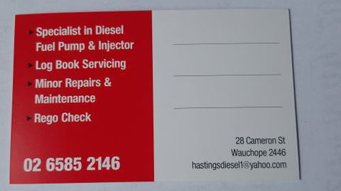 Hastings Diesel Service - LBG 3