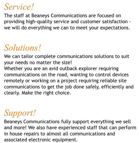 Beaneys Communications - LBG 0