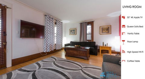 2Kingbed-Walkscore94-4KTV-WIFI - LBG 2