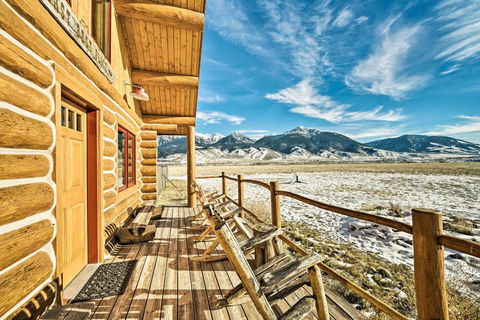 10-Acre Yellowstone Cabin With Stunning Mtn View - LBG 0
