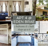 Apt4EdenBrae - Pet-Friendly 2BR Retreat in Walkable Southern Gothic Mansion - Bham's Coolest Rental