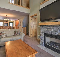 Cabin on Lake w/Deck  Forest Views Less Than 2 Mi to Golf