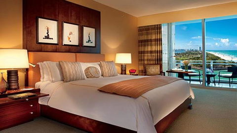 Ritz Carlton Hotel Bal Harbour 2 Bedroom Suite With 3 Beds Sleep 7 Direct Ocean Views 3 Balconies High Floor Living And Dinning  - LBG 0