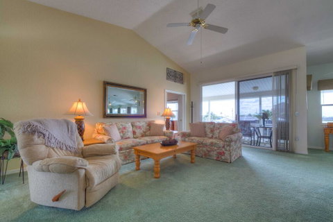 Waterfront Coastal Home With Private Pool & Dock - LBG 2